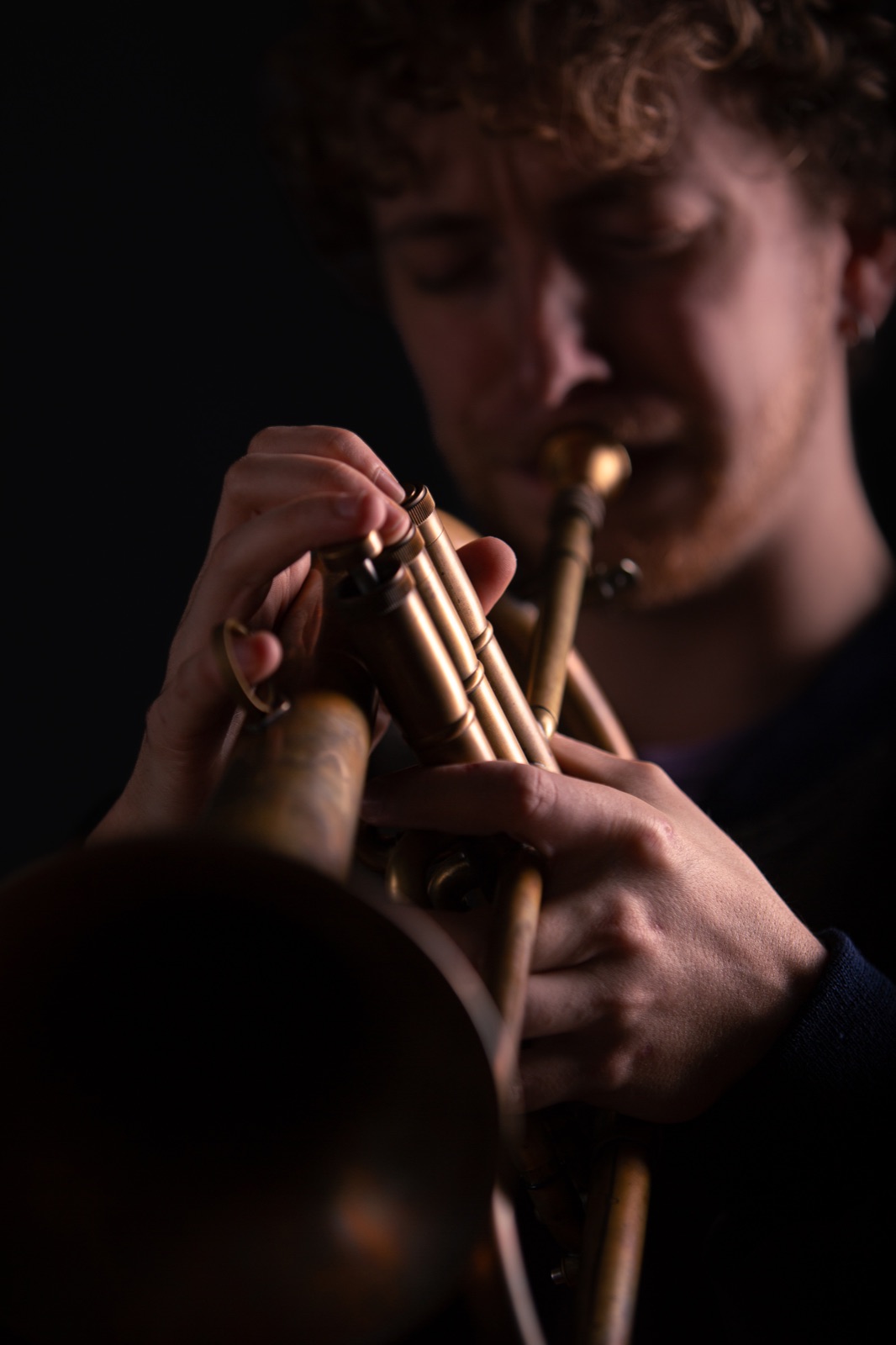 Giovanni Tamburini, ritratto in studio